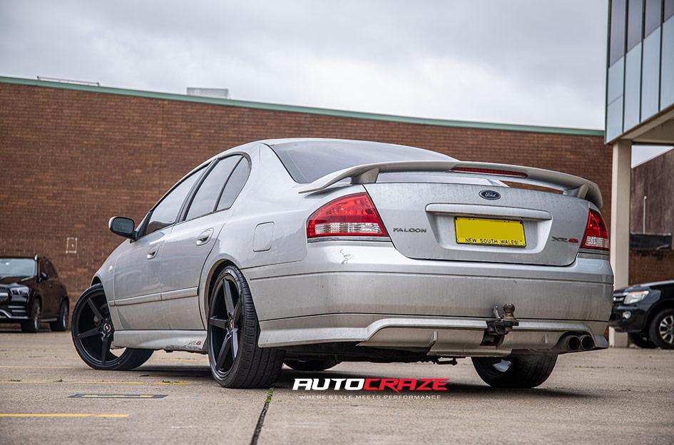 FORD FALCON XR8 IFG7 FLAT BLACK WHEEL
