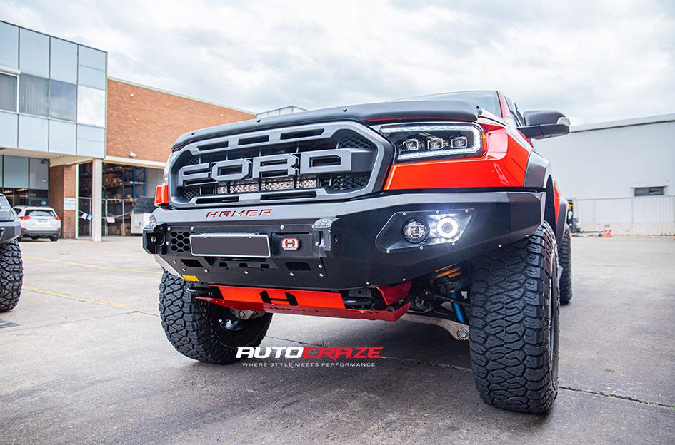 FORD RANGER RAPTOR HURRICANE SATIN BLACK