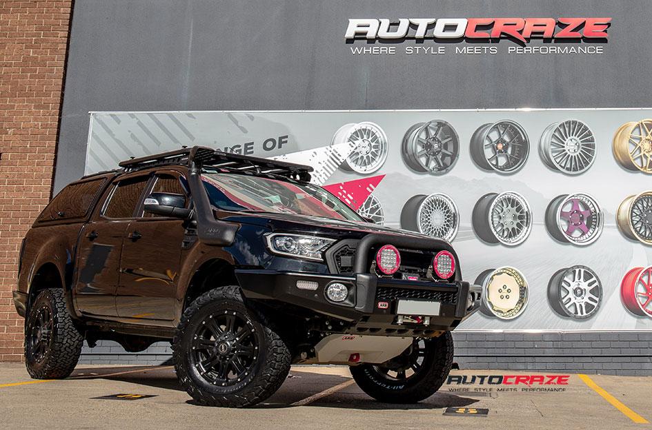 FORD RANGER RAPTOR SATIN BLACK