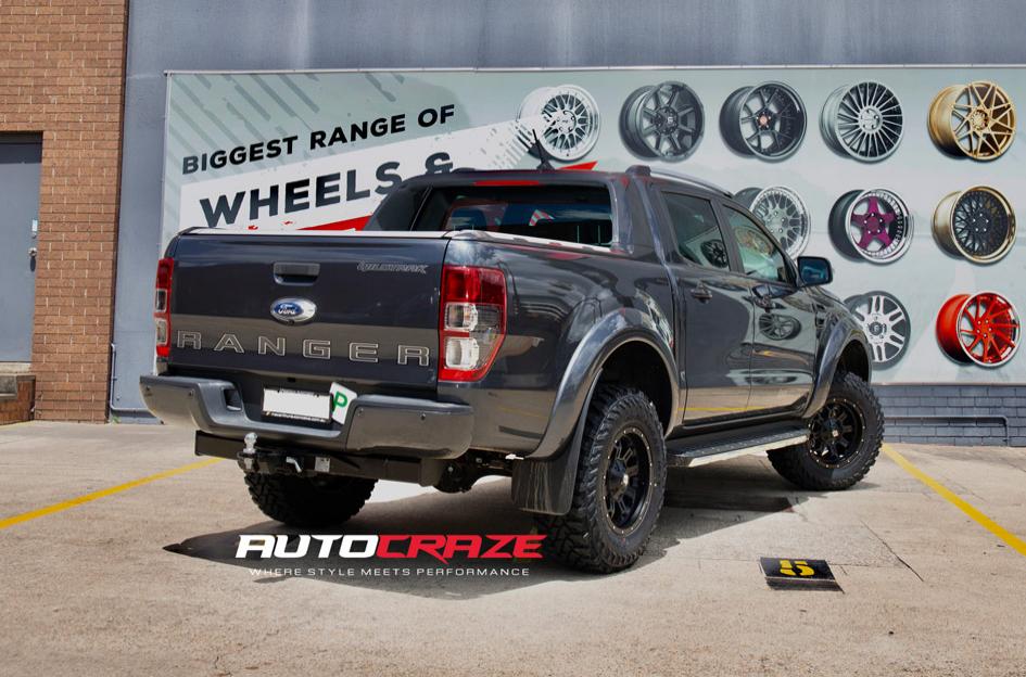 FORD RANGER HURRICANE MATTE BLACK