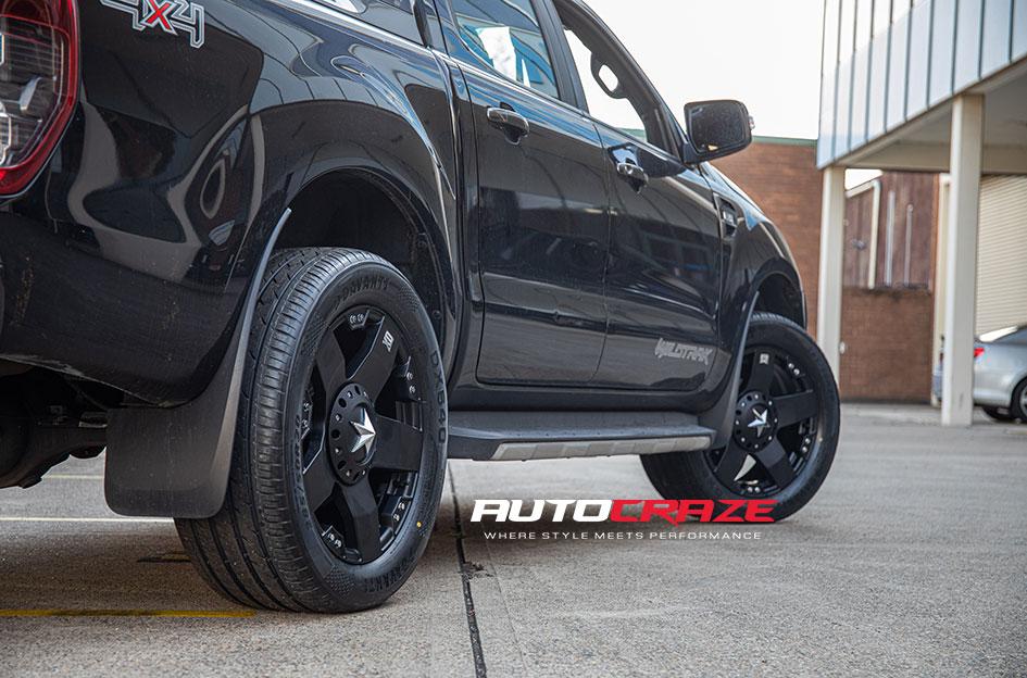 FORD RANGER ROCKSTAR XD MATTE BLACK
