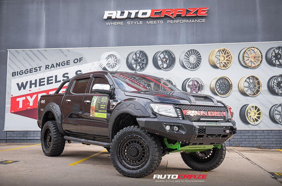 FORD RANGER PANZER XD SATIN BLACK
