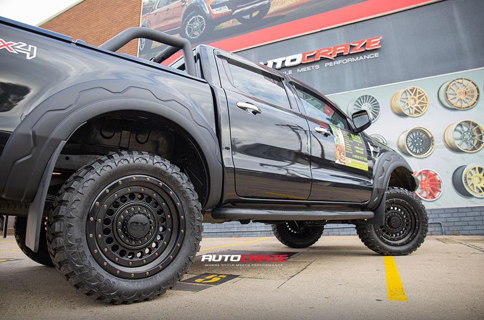 FORD RANGER PANZER XD SATIN BLACK