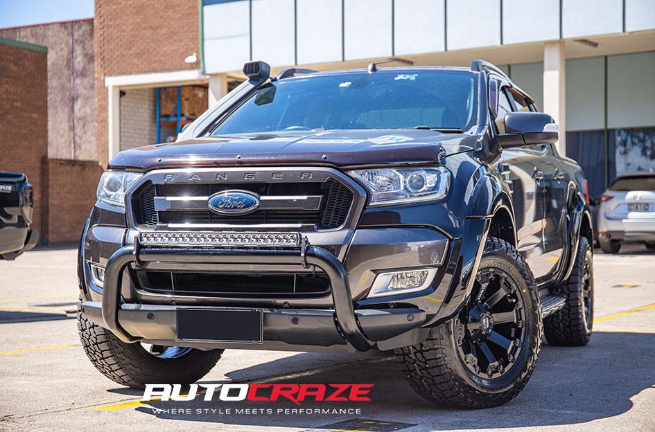 FORD RANGER AMBUSH MATTE BLACK