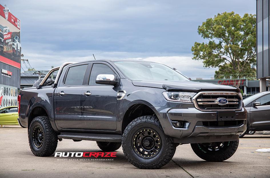 FORD RANGER D LOCKER BLACK