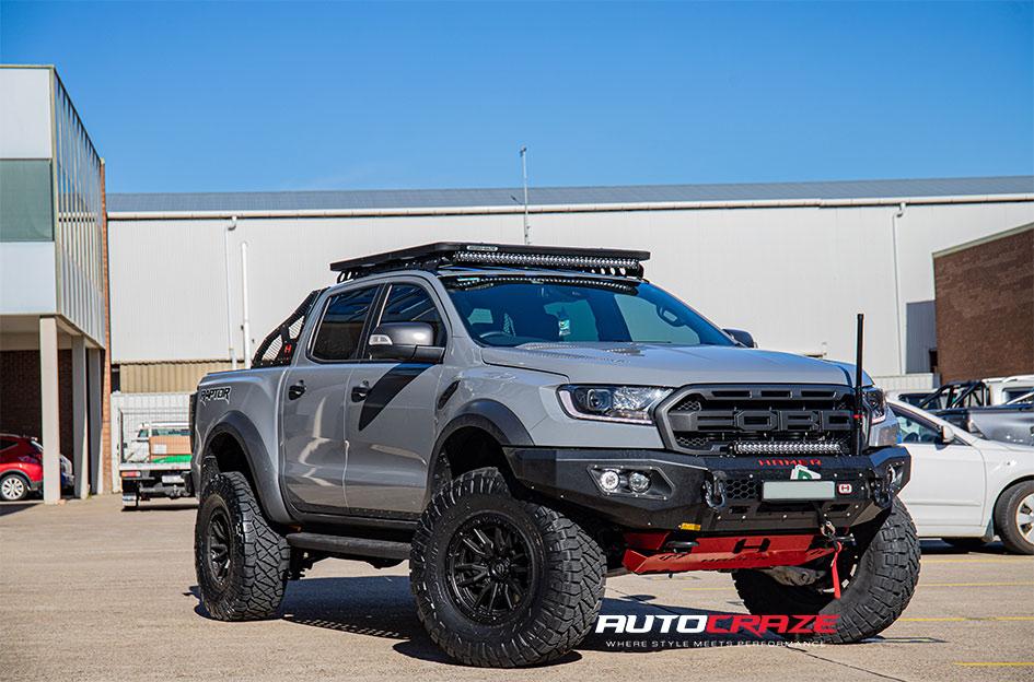 FORD RANGER RAPTOR REBEL MATTE BLACK