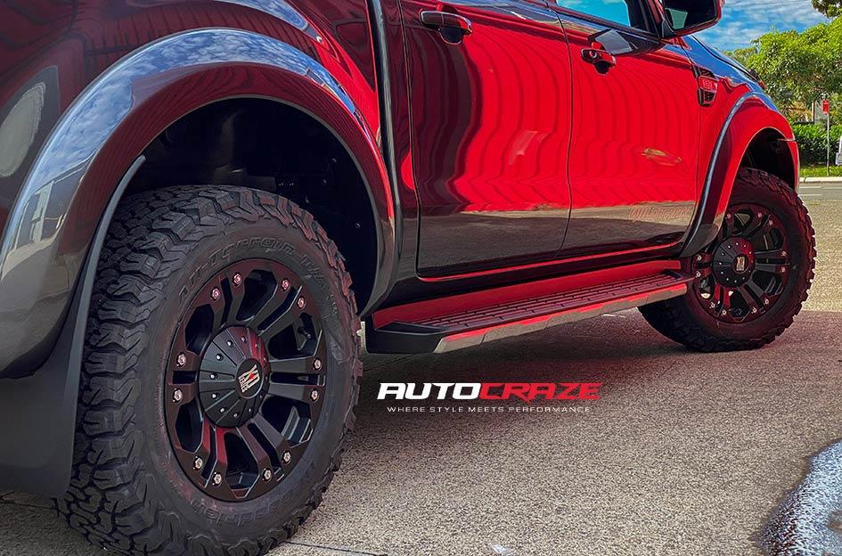 FORD RANGER MONSTER XD MATTE BLACK