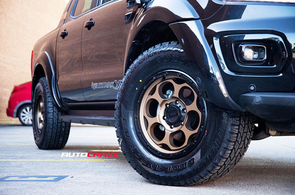 FORD RANGER DIRTY HARRY MATTE BRONZE BLACK LIP