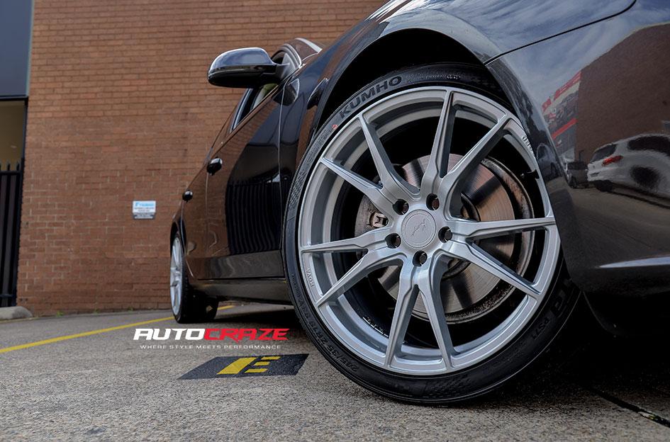 AUDI A4 2003 ONWARDS SF06 SILVER MACHINED FACE