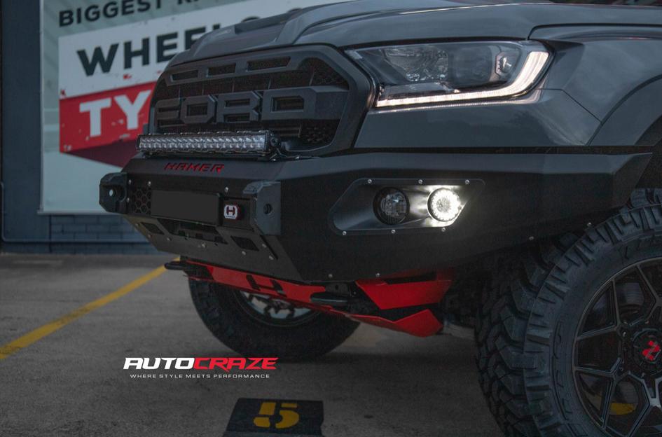 FORD RANGER RAPTOR SABBATH GLOSS BLACK TINTED FACE