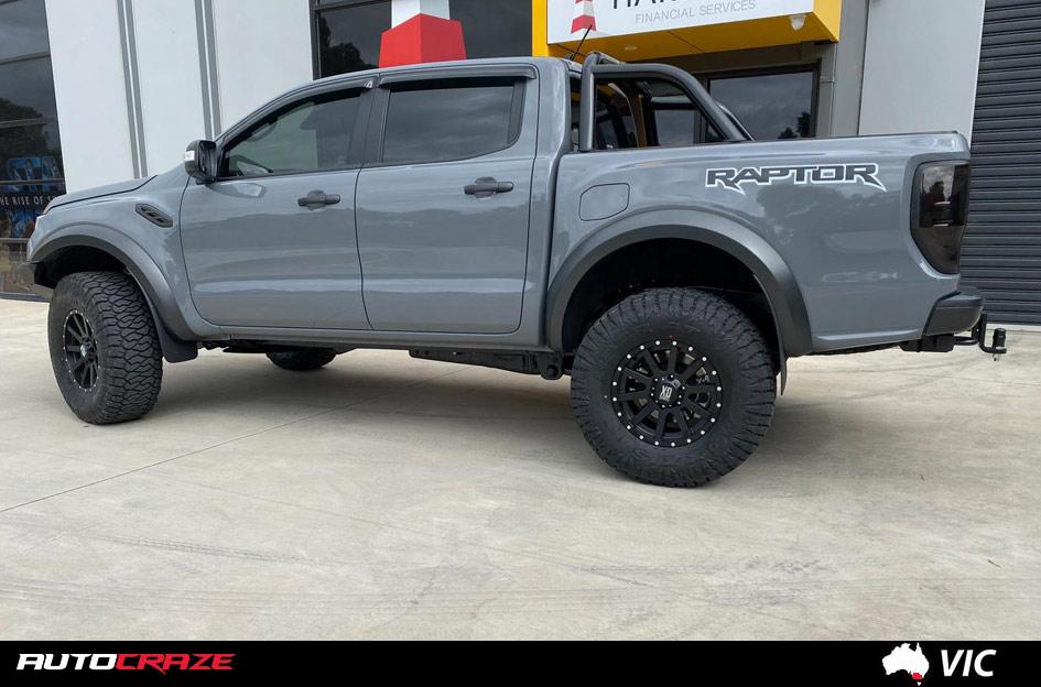 FORD RANGER RAPTOR HEIST SATIN BLACK
