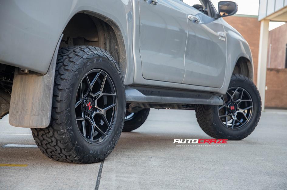 TOYOTA HILUX N80 4WD NOMAD VICTIM MATTE BLACK