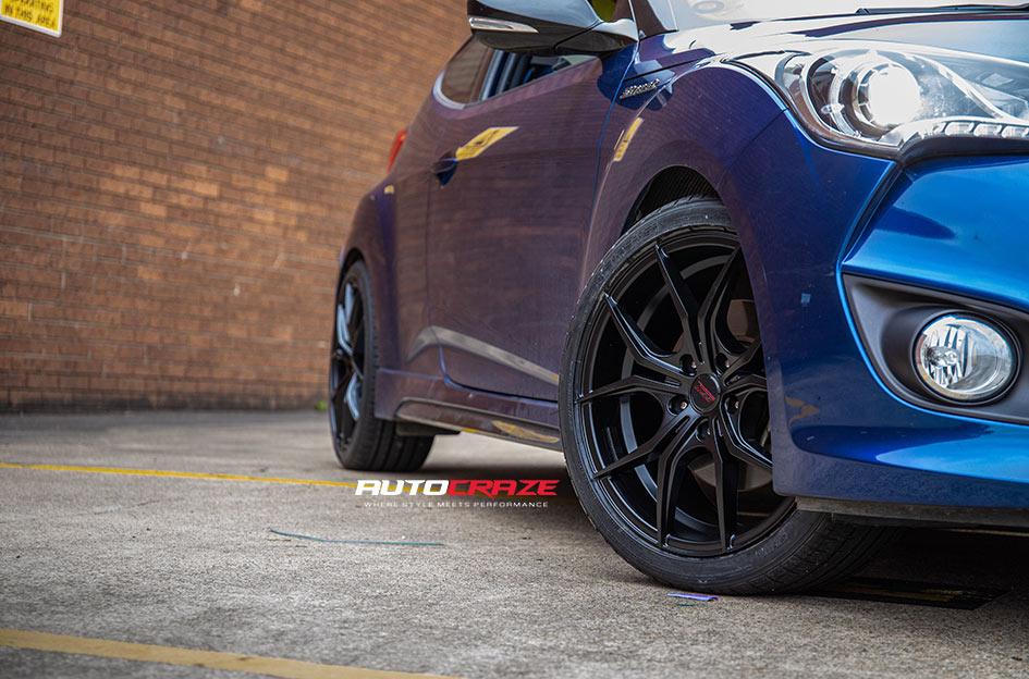 HYUNDAI VELOSTER VENOM MATTE BLACK
