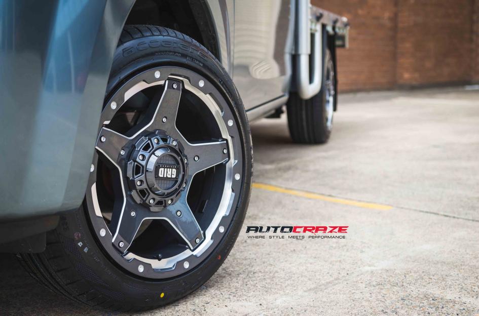 ISUZU DMAX GD04 GRAPHITE WITH MILLED ACCENTS
