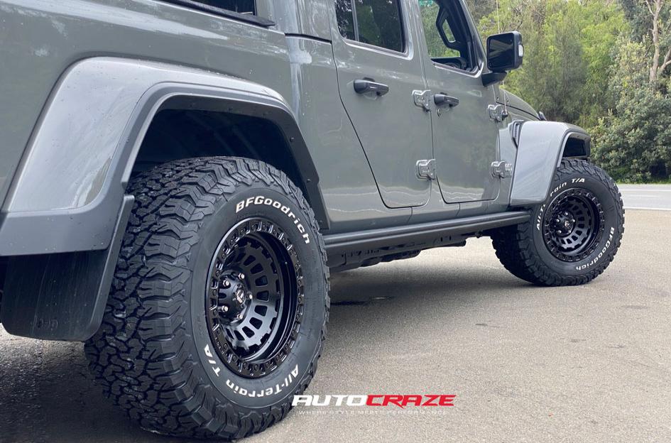 JEEP GLADIATOR ZEPHYR MATTE BLACK