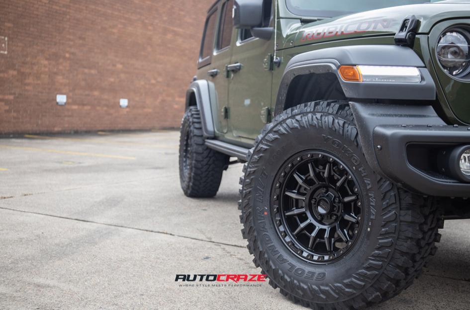 JEEP WRANGLER CARNAGE SATIN BLACK GRAY TINT