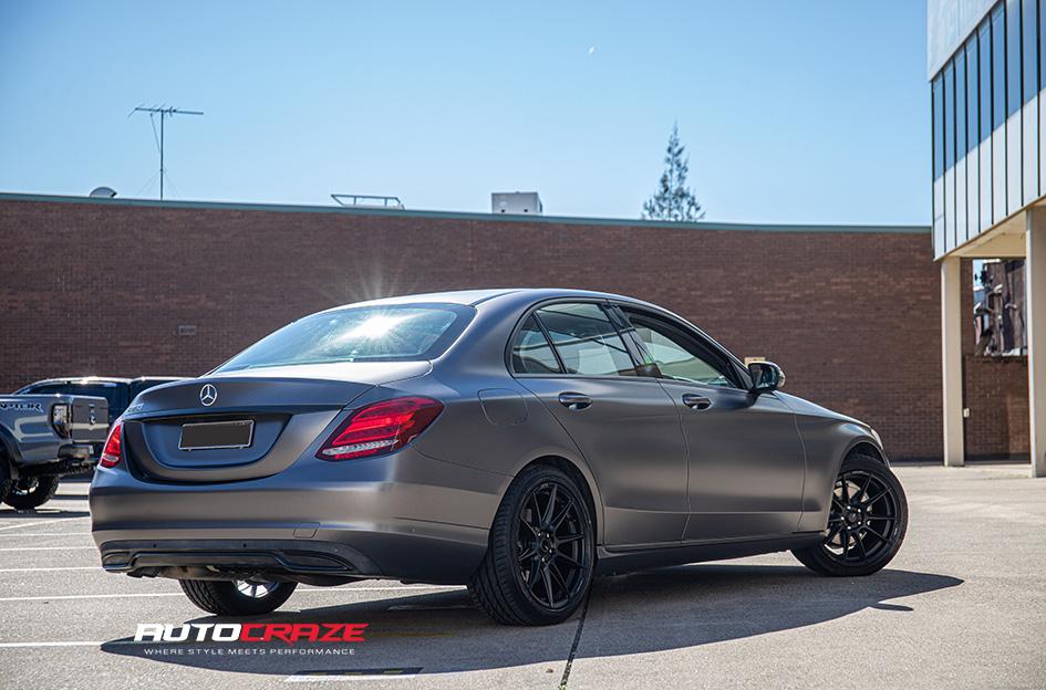MERCEDES-C-CLASS-SC46-MATTE-BLACK
