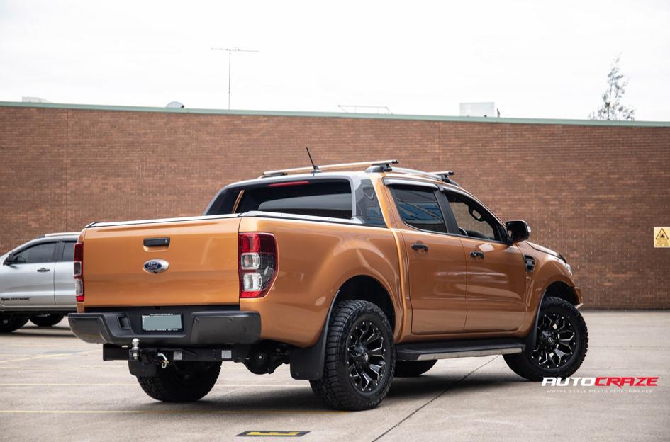 FORD RANGER ASSAULT GLOSS BLACK MILLED ACCENTS