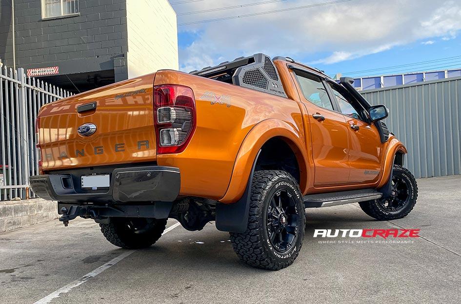 FORD RANGER MORAX FLAT BLACK
