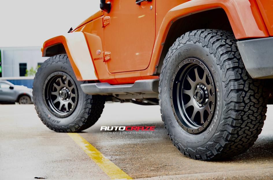 JEEP WRANGLER HURRICANE SATIN BLACK