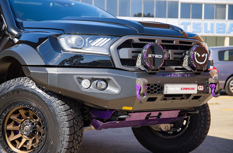 FORD RANGER RAPTOR COVERT BRONZE BLACK LIP