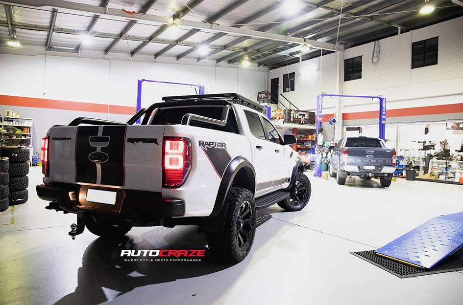 FORD RANGER AMBUSH MATTE BLACK