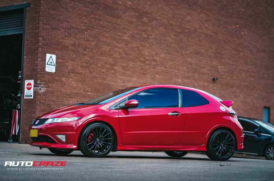 HONDA CIVIC DAYTONA MATTE BLACK