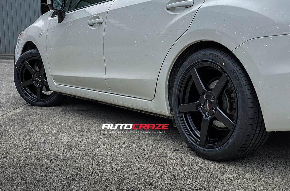 SUBARU IMPREZA HAMMER SATIN BLACK
