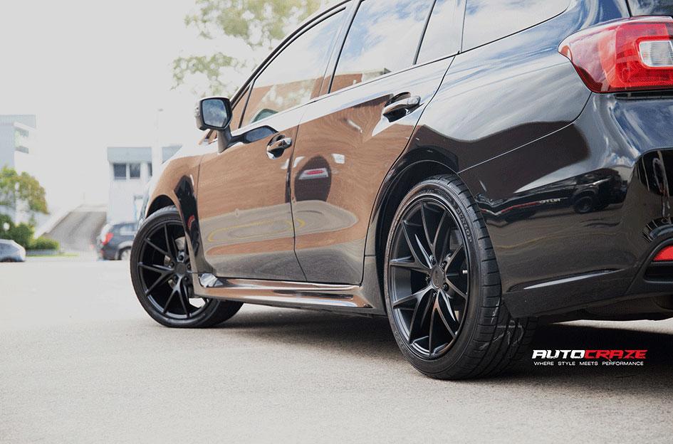 SUBARU LEVORG MISANO MATTE BLACK