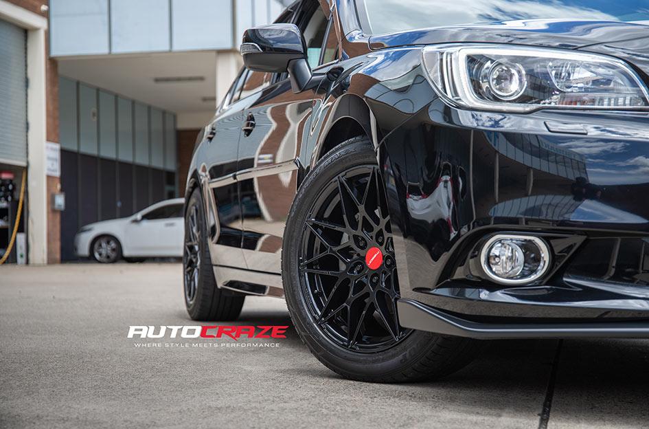 SUBARU LIBERTY ZR1 MATTE BLACK