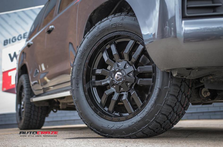 TOYOTA LANDCRUSIER SLEDGE MATTE BLACK
