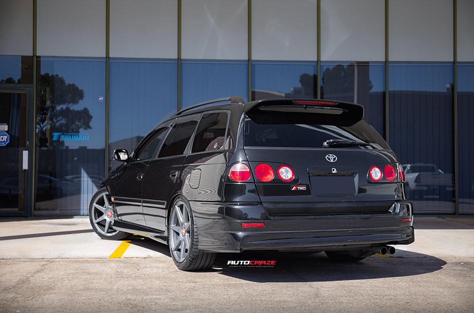 TOYOTA CALDINA IFG13 MATTE GUNMETAL 