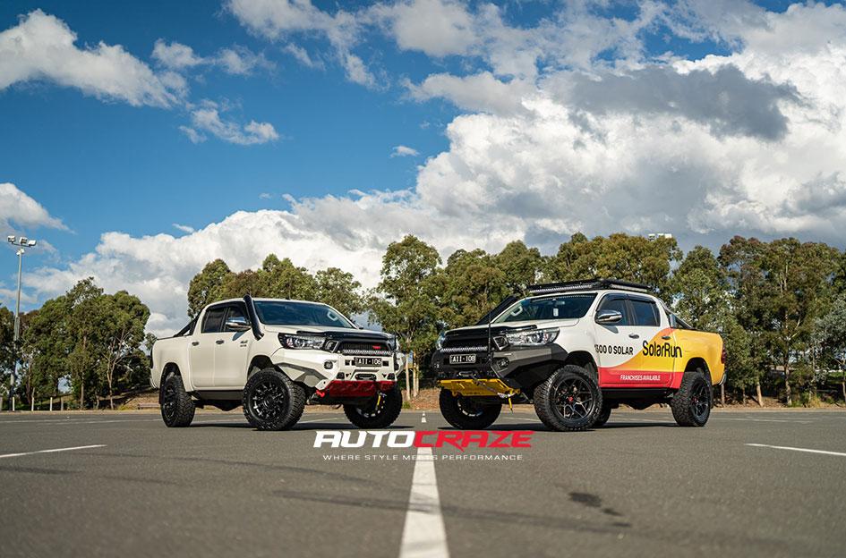 TOYOTA HILUX N80 4WD SABBATH GLOSS BLACK TINTED FACE