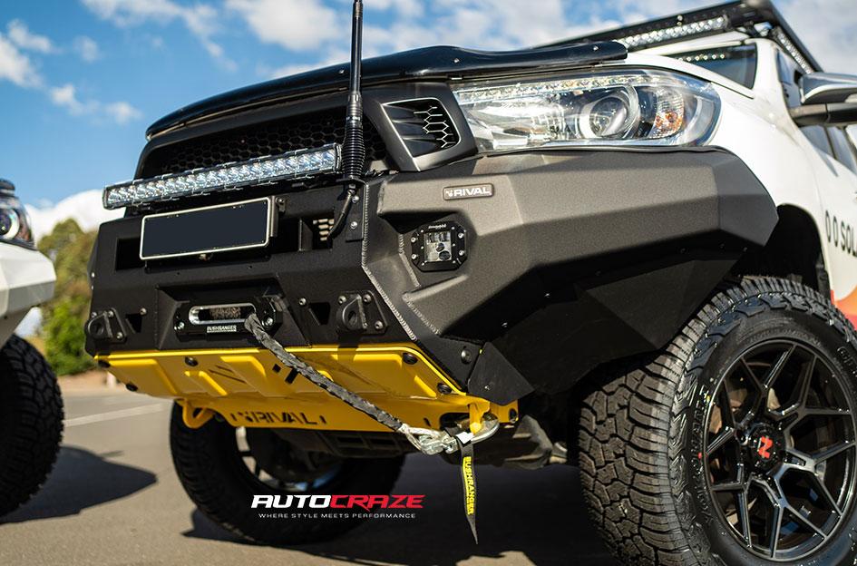 TOYOTA HILUX N80 4WD SABBATH GLOSS BLACK TINTED FACE
