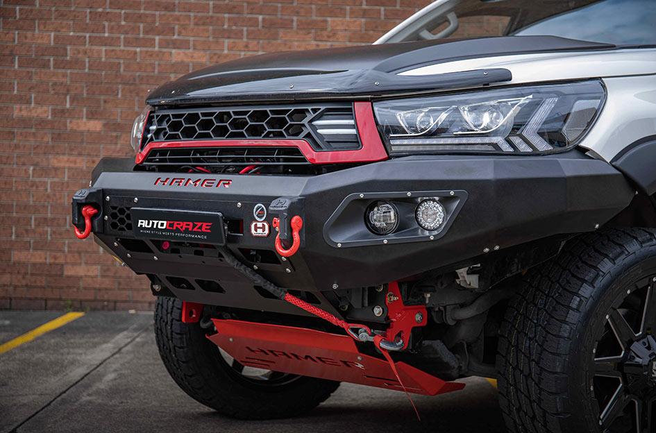 TOYOTA HILUX N80 4WD BLADE  OR GLOSS BLACK MILLED