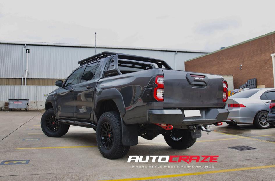 TOYOTA HILUX N80 RUGGED X VICTIM MATTE BLACK