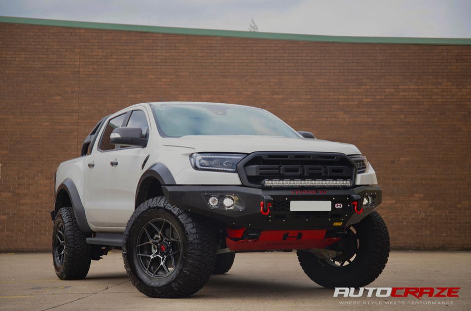 FORD RANGER RAPTOR SABBATH GLOSS BLACK TINTED FACE