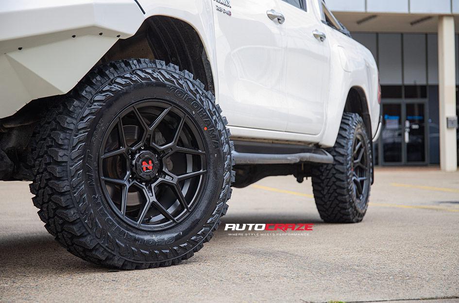 TOYOTA HILUX 4WD SABBATH MATTE BLACK