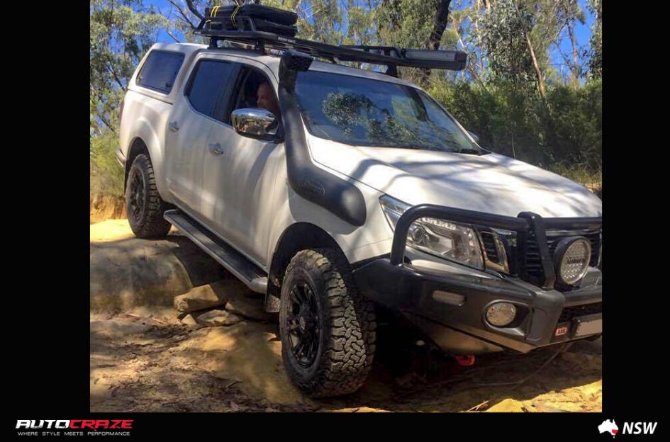 NISSAN NAVARA MONSTER XD 2 MATTE BLACK