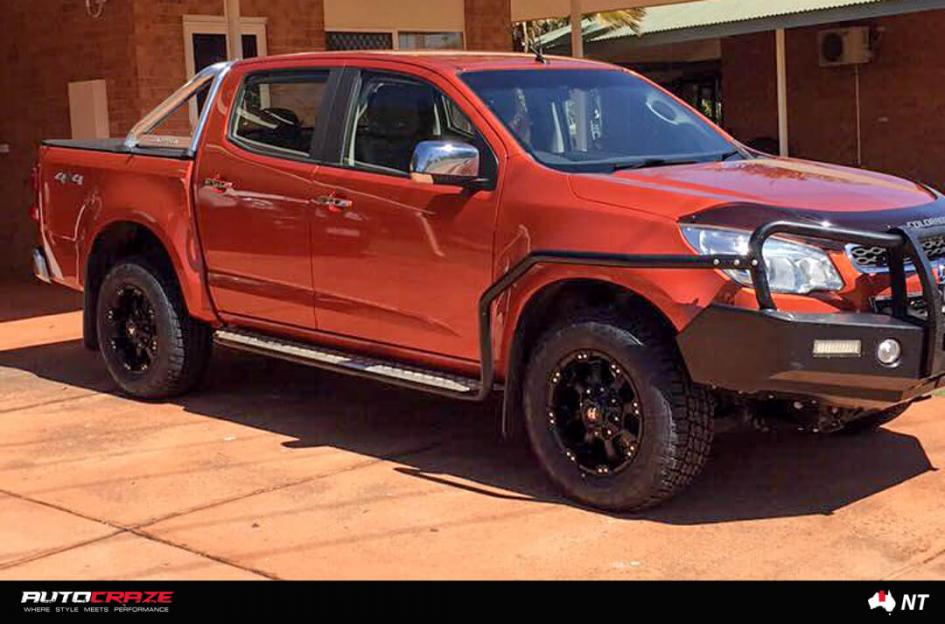 HOLDEN COLORADO MORAX FLAT BLACK