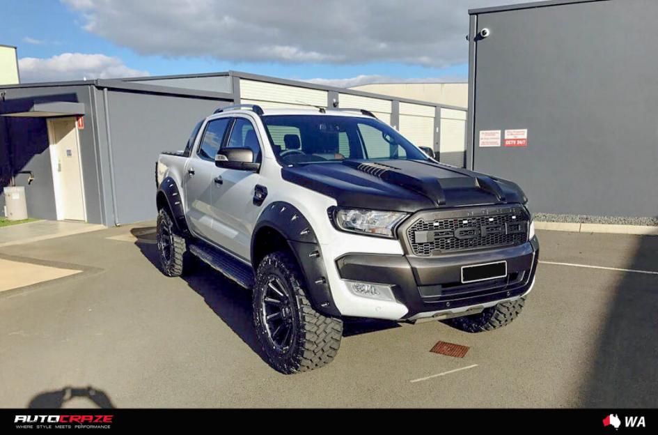 FORD RANGER GD05 GRAPHITE WITH MILLED ACCENTS