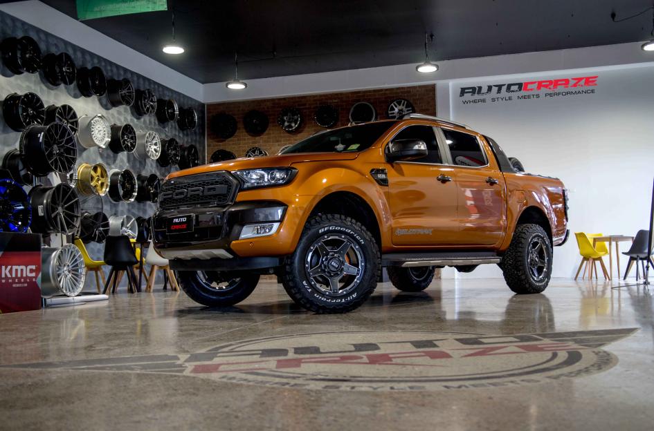 FORD RANGER GD04 GRAPHITE WITH MILLED ACCENTS 3