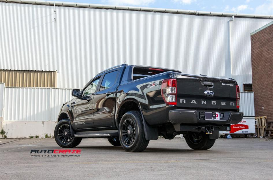 FORD RANGER MONSTER XD 2 MATTE BLACK