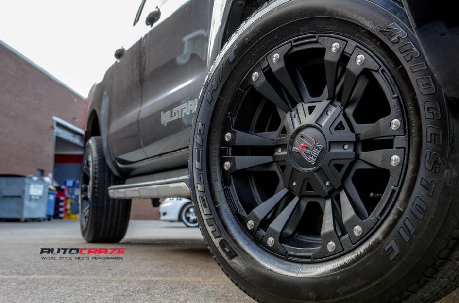 FORD RANGER MONSTER XD 2 MATTE BLACK