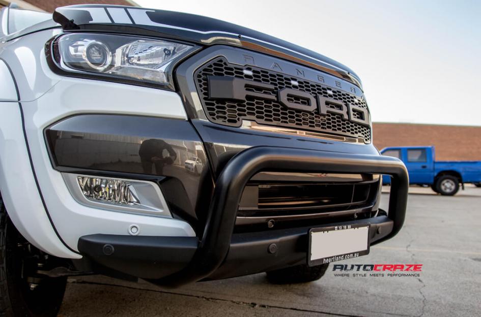 FORD RANGER AB807 SATIN BLACK MILLED