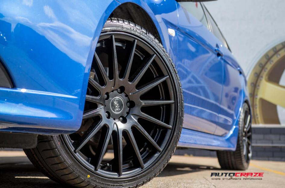 MITSUBISHI LANCER OX110 MATTE BLACK