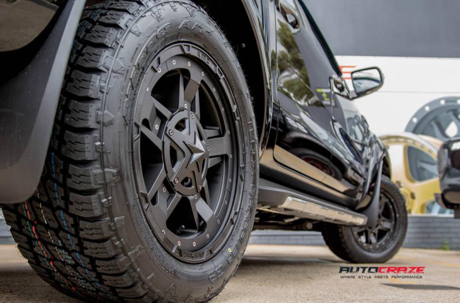 FORD RANGER ROCKSTAR XD 3 MATTE BLACK