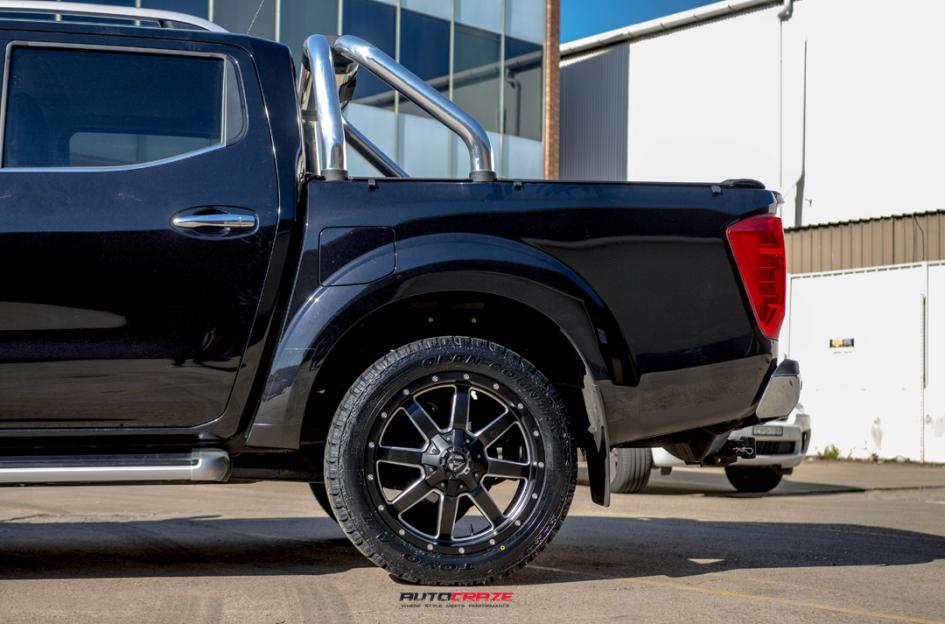 NISSAN NAVARA MAVERICK GLOSS BLACK MILLED ACCENTS