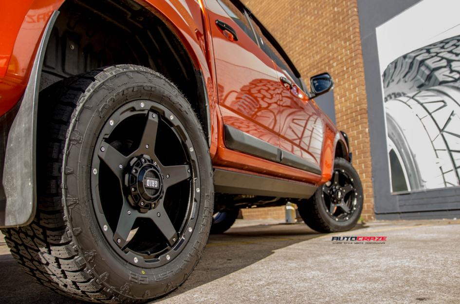 HOLDEN COLORADO GD04 MATTE BLACK