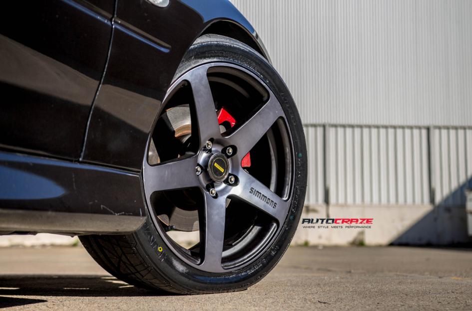 HOLDEN MONARO FRC BLACK MACHINED WITH DARK TINT